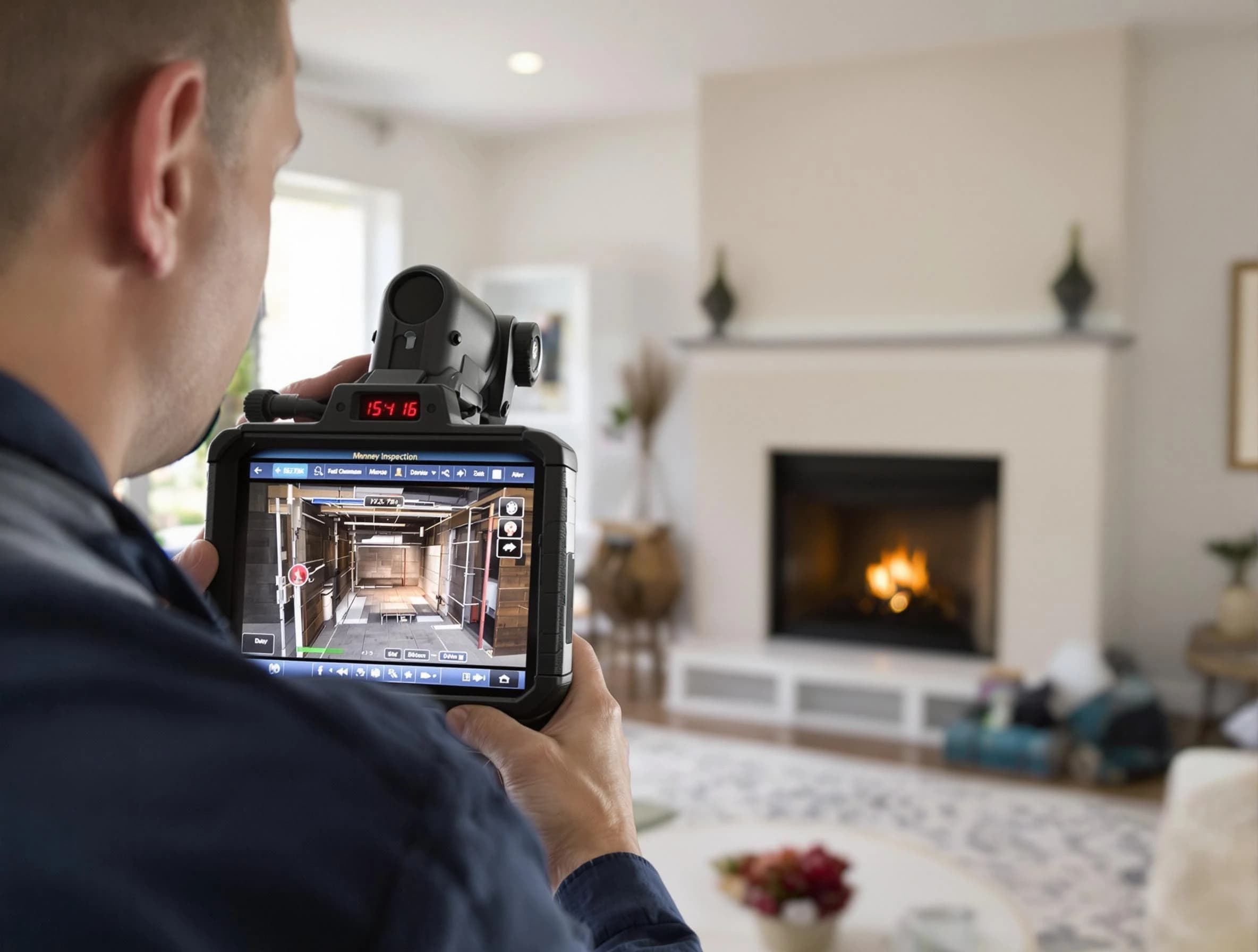 Florence Chimney Sweep conducting a thorough chimney inspection in Florence, AZ