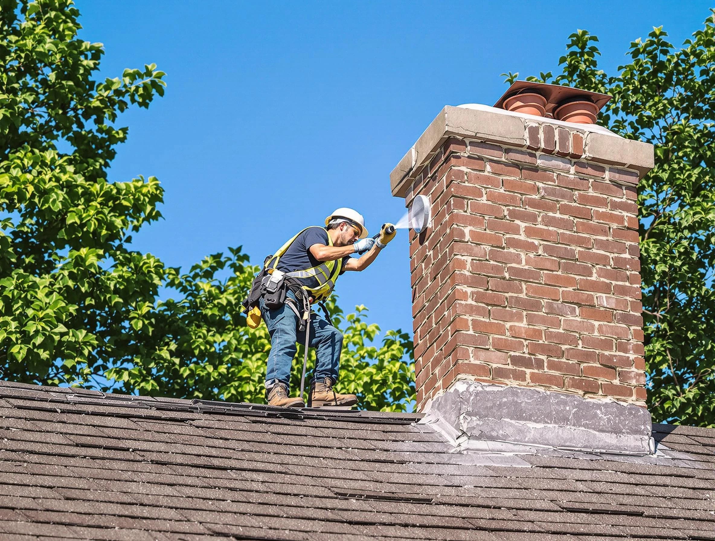 Florence Chimney Sweep performing an inspection with advanced tools in Florence, AZ