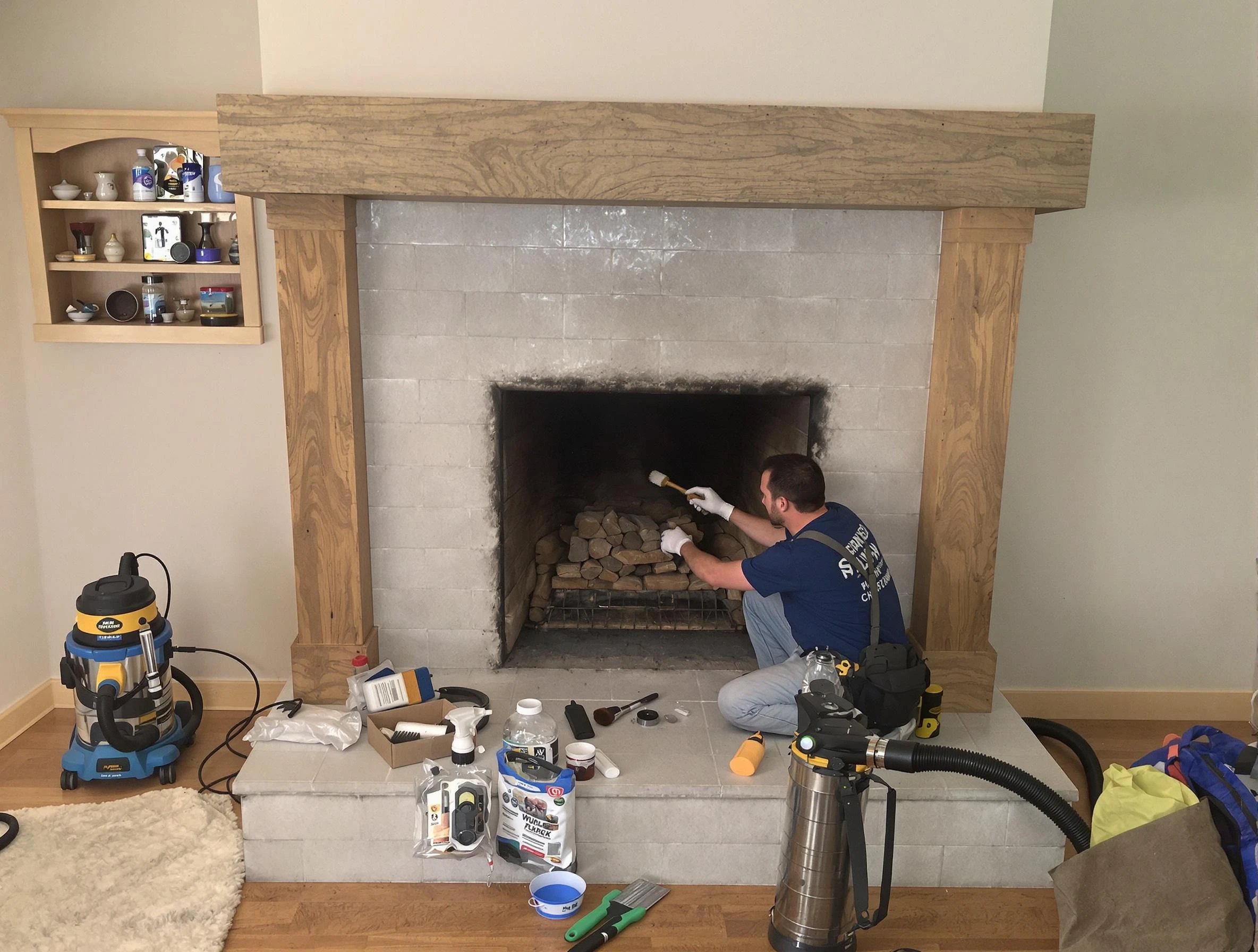 Detailed creosote removal process by Florence Chimney Sweep in Florence, AZ
